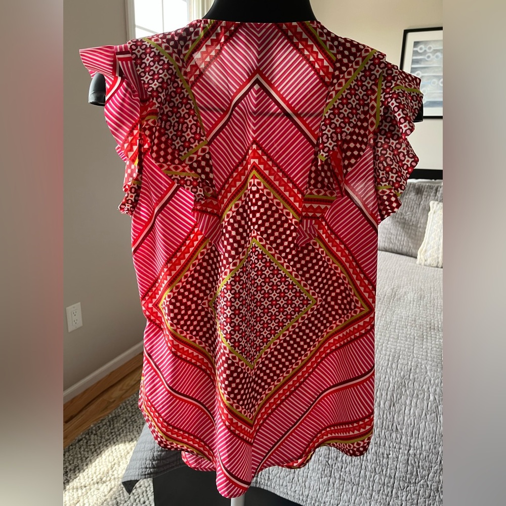 Banana Republic Ruffle Blouse